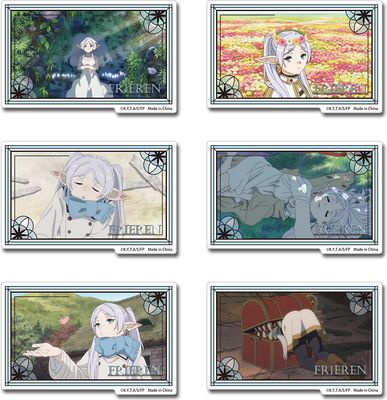 Frieren Beyond Journey'S End - Frieren Screenshot Color Windows Style Die-Cut Sticker Set