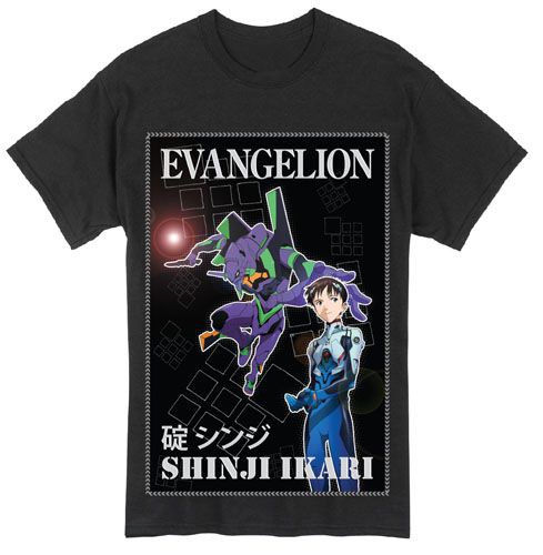 Evangelion - Shinji Ikari T-Shirt Xl