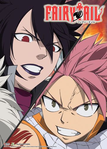Fairy Tail - Midnight Vs Natsu Wall Scroll