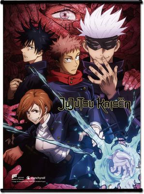 Jujutsu Kaisen- Key Art #B Ss Wall Scroll Jujutsu Kaisen- Key Art #B Ss Wall Scroll