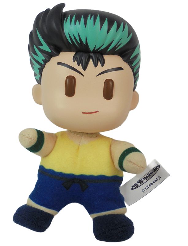 Yu Yu Hakusho - Yusuke Plastic Head Move Plush 4.5''