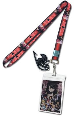 Fairy Tail - Natsu & Zeref Lanyard
