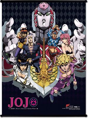 Jojo S4- Key Art #A Ss Wall Scroll