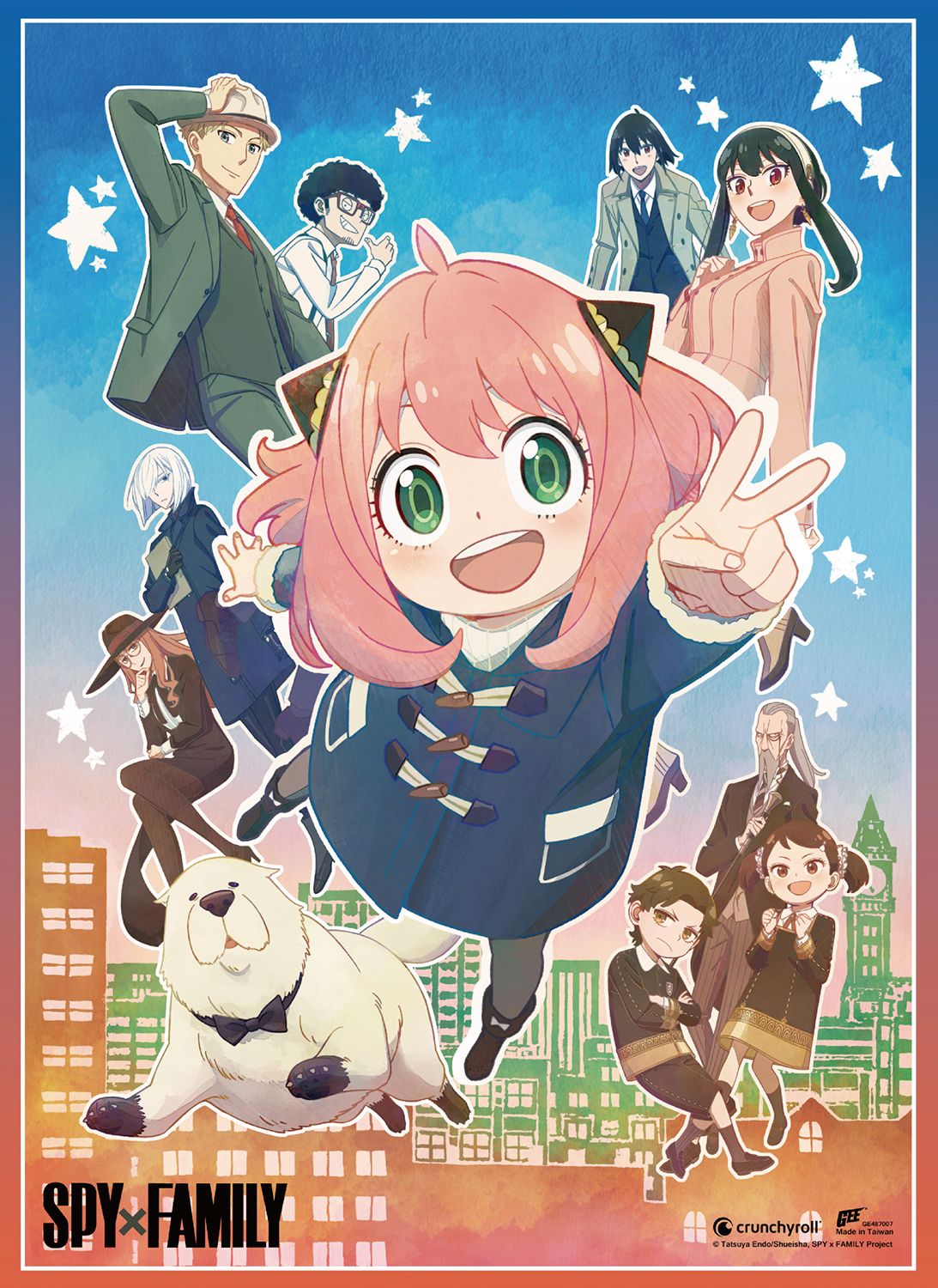 Spy X Family - Group #2 Key Art Wall Scroll