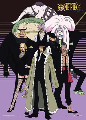 One Piece - Cp9 Wall Scroll