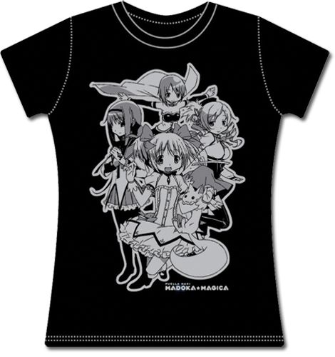 Madoka Magica Group Jrs T-Shirt M