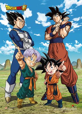 Dragon Ball Super - Battle Of Gods Group 10 Wall Scroll