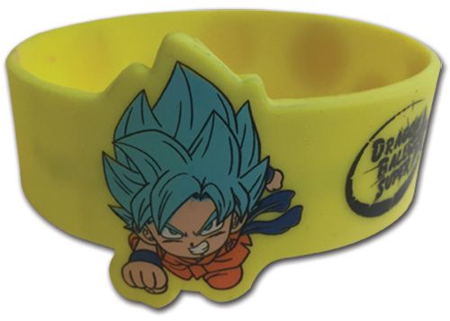 Dragon Ball Super - God Goku Sd Pvc Wristband