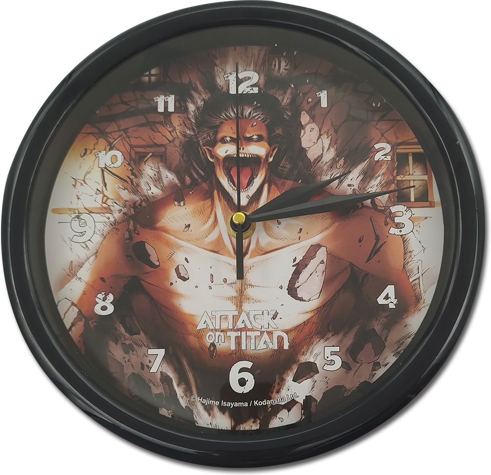 Attack On Titan Manga - Vol. 25 Cover Wall Clock