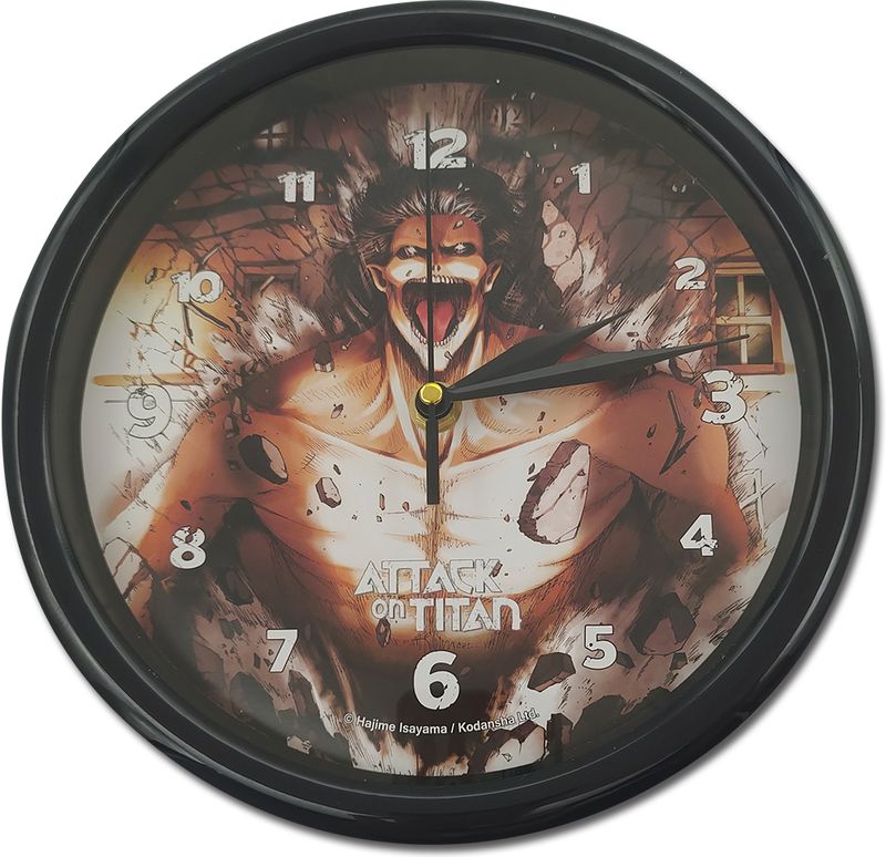 Attack On Titan Manga - Vol. 25 Cover Wall Clock