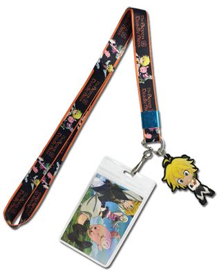 The Seven Deadly Sins - Meliodas, Elizabeth & Hawk Lanyard The Seven Deadly Sins - Meliodas, Elizabeth & Hawk Lanyard