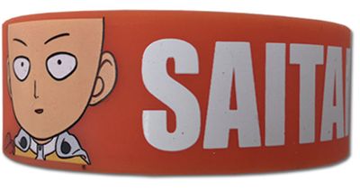 One Punch Man - Saitama Pvc Wristband