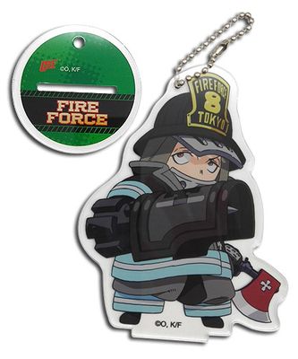 Fire Force - Sd Akitaru Obi Acrylic Keychain