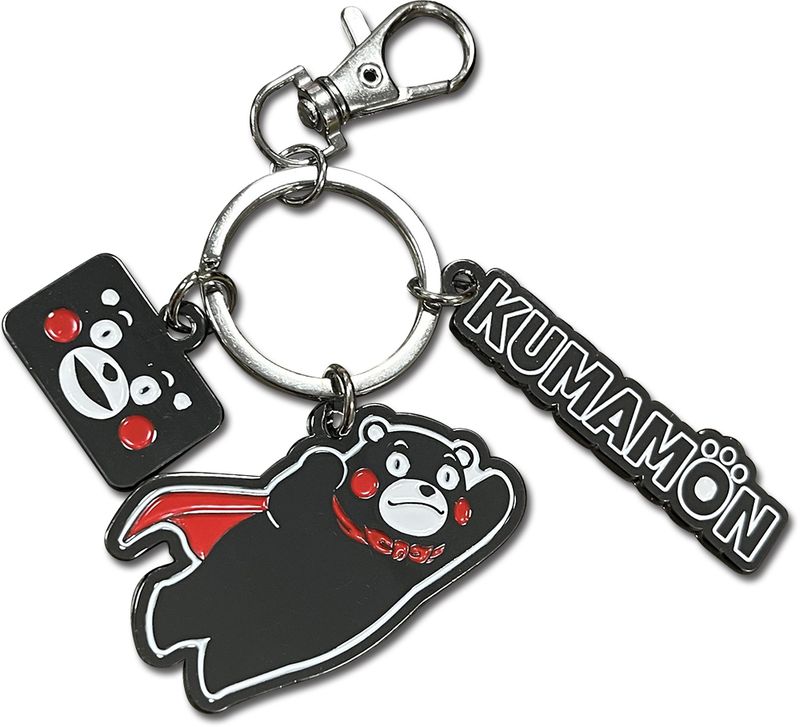 Kumamon - Kumamon Hero Version Three Charm Keychain