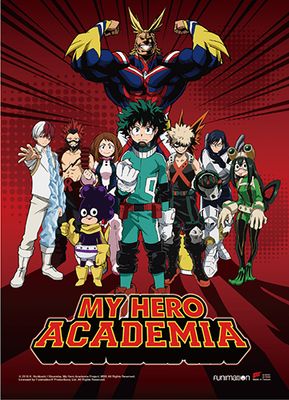 My Hero Academia - Hero Group Wall Scroll