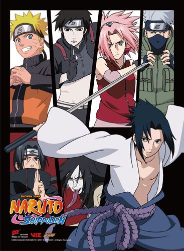 Naruto Shippuden - Group Ss Wall Scroll
