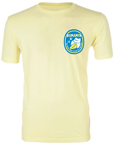 Bananya - Banana Seal Men'S Screen Print T-Shirt Xl
