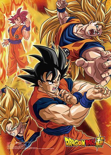 Dragon Ball Super - Battle Of Gods Group Wall Scroll