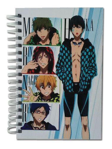Free! - Group With Dot Clothes Hardcover Notebook