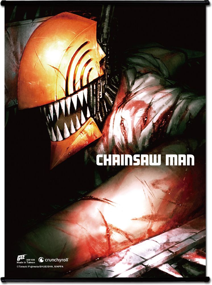 Chainsaw Man - Chainsaw Man Teaser Visual Ss Wall Scroll