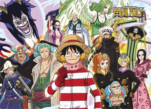 One Piece - Group 2 High-End Wall Scroll