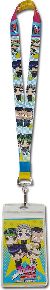 Jojo S3 - Group Sd Icon Pattern Lanyard