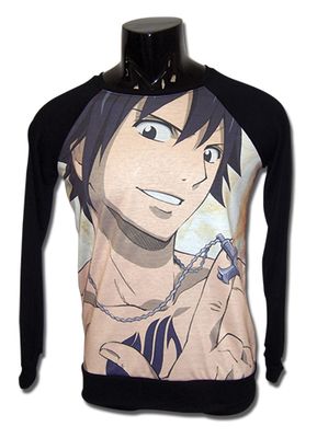 Fairy Tail - Gray Long Sleeve Raglan S