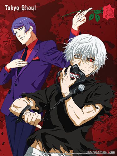 Tokyo Ghoul - Kaneki & Tsukiyama Wall Scroll