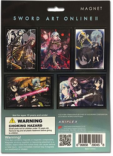 Sword Art Online Ii - Magnet Collection