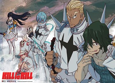 Kill La Kill - Satsuki And Elite Four Wallsroll