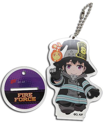 Fire Force - Sd Maki Oze Acrylic Keychain