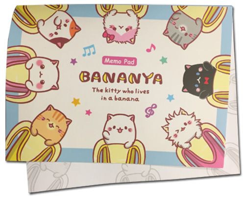 Bananya - Bananya Group Memo Pad