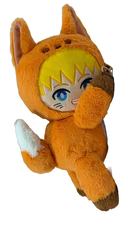 Naruto - Naruto Fox Animal Mascot Shoulder Plush Bag 10''H