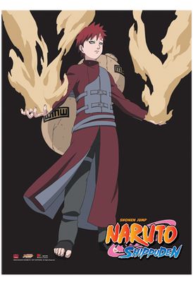 Naruto Shippuden S Gaara Wall Scroll