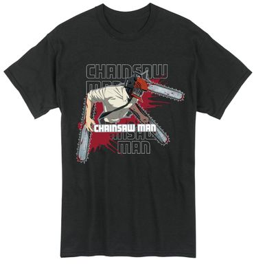 Chainsaw Man - Chainsaw Man In Fighting Position T-Shirt S