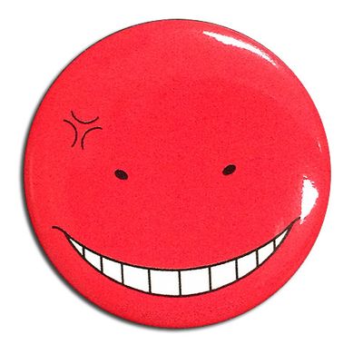 Assassination Classroom - Koro Sensei Angry Button 1.25''
