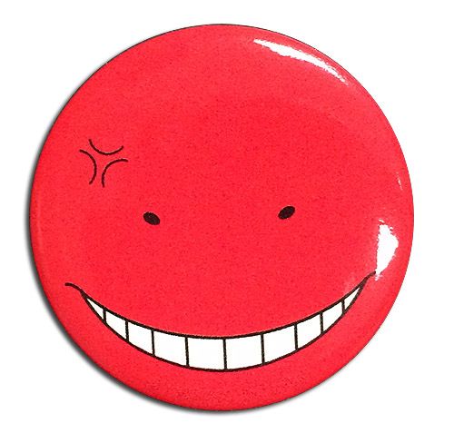 Assassination Classroom - Koro Sensei Angry Button 1.25''
