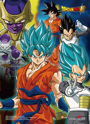 Dragon Ball Super - Resurrection F Group Ss Wall Scroll