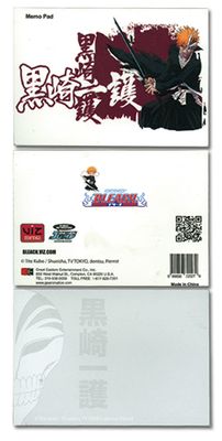 Bleach Ichigo Memo Pad