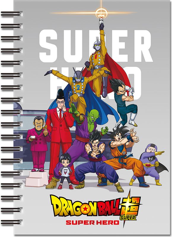 Dbs Super Hero Movie - Group Key Visual Notebook 6''X9''