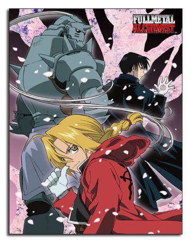 Fullmetal Alchemist - Group Sublimation Throw Blanket