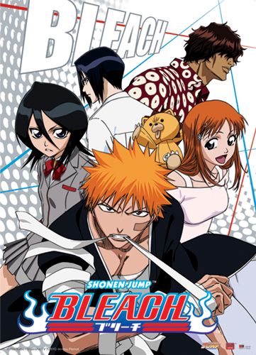 Bleach Ichigo Group Wall Scroll