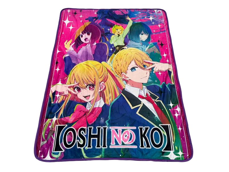 Oshi No Ko S1 - Tv Visual Art Throw Blanket