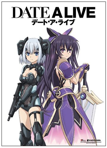 Date A Live - Tobiichi And Tohka Wallscroll
