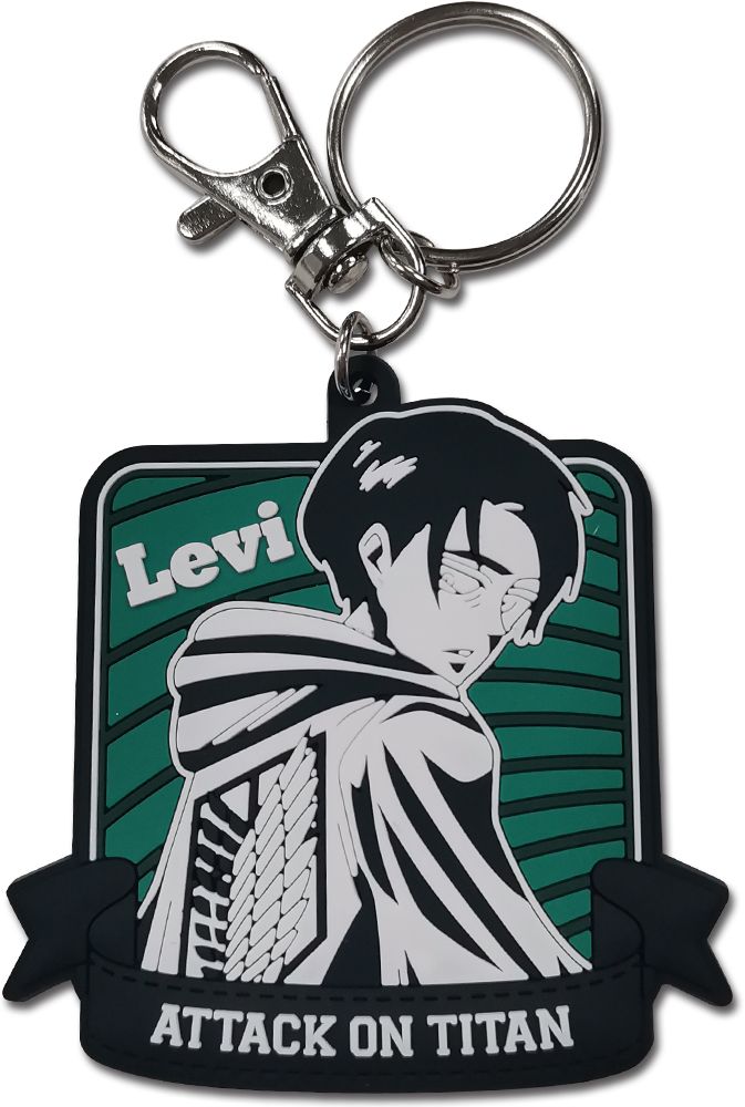 Attack On Titan Manga - Levi Ackerman Pvc Keychain