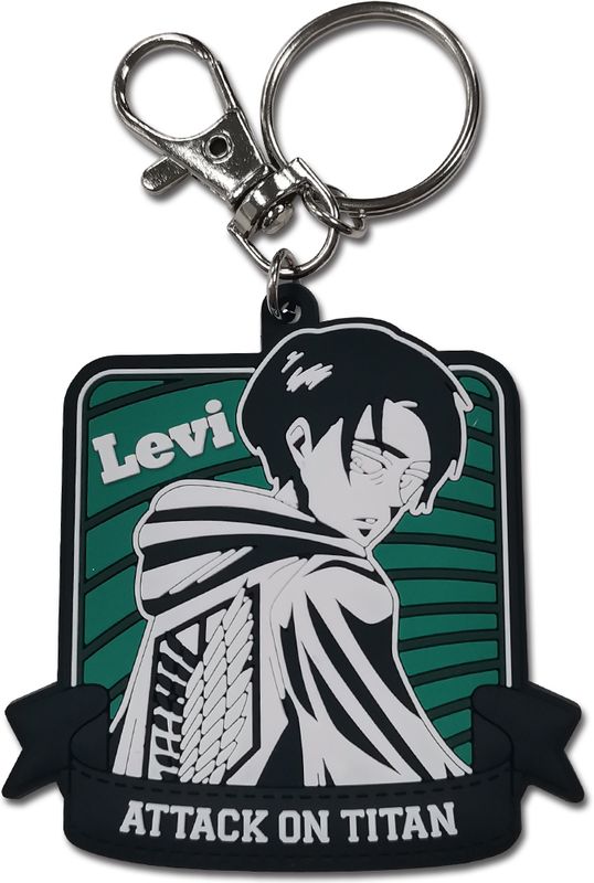 Attack On Titan Manga - Levi Ackerman Pvc Keychain