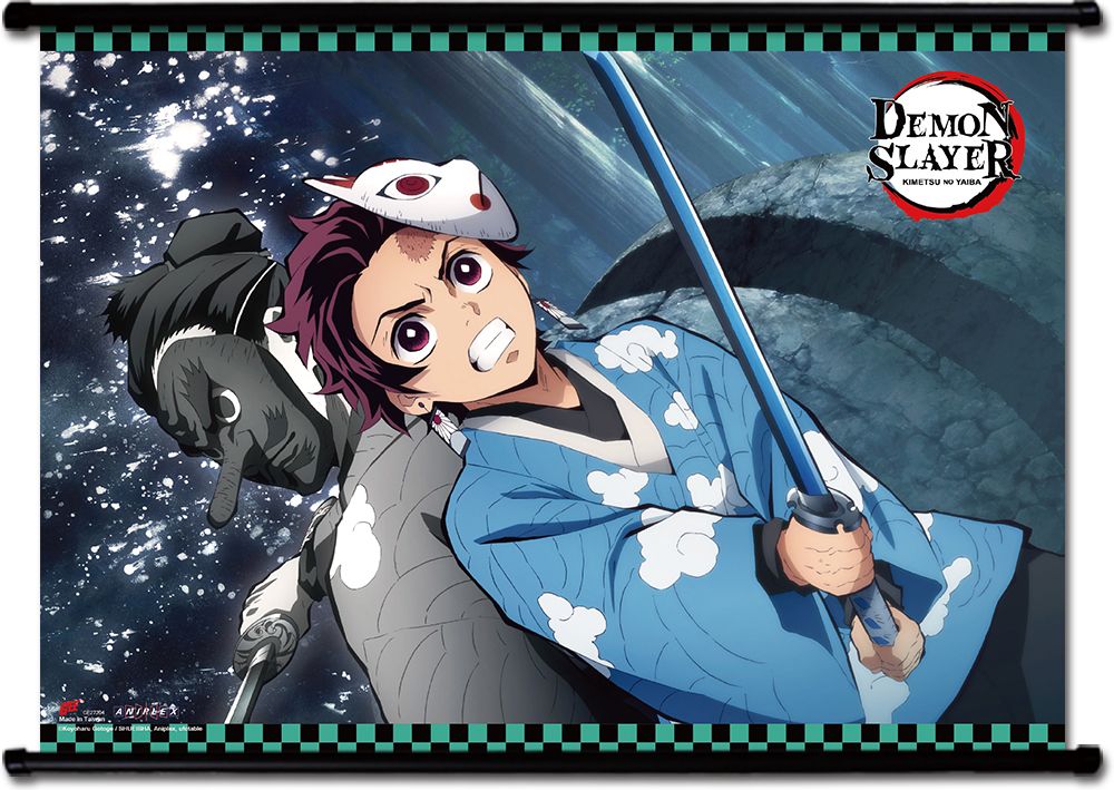Demon Slayer - Tanjiro & Sakonji Wall Scroll
