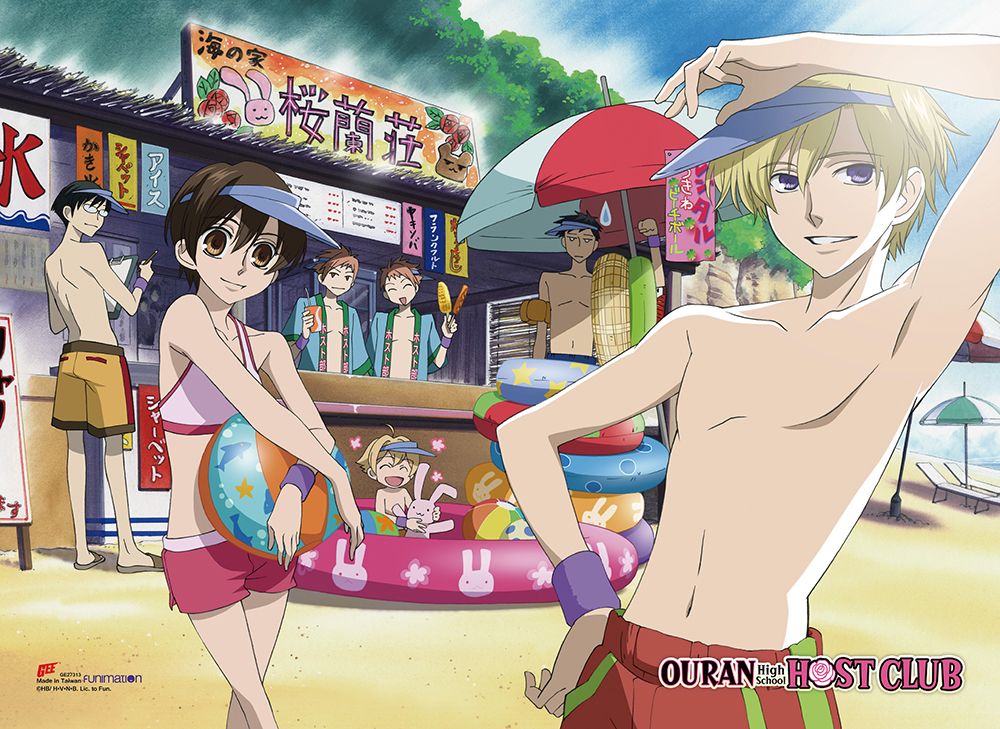 Ouran H.S Host Club - Ouran Group03 Wall Scroll