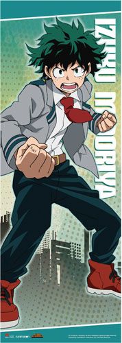 My Hero Academia - Deku Uniform Human Size Wall Scroll