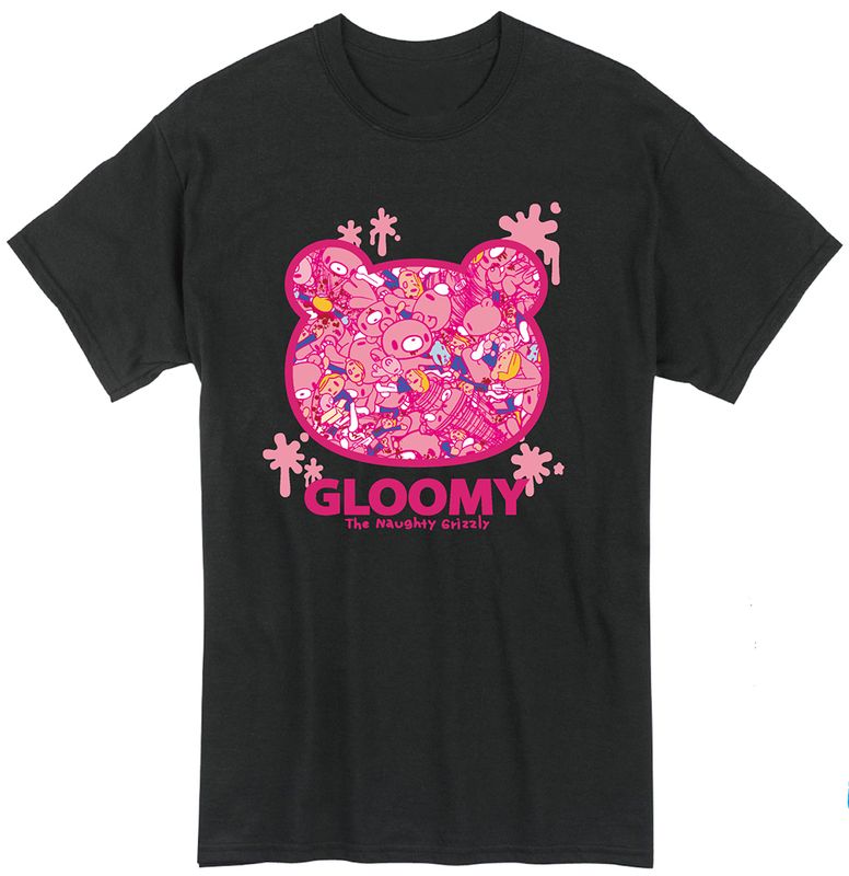 Gloomy Bear - Bear In Head Icon Men'S T-Shirt 2Xl